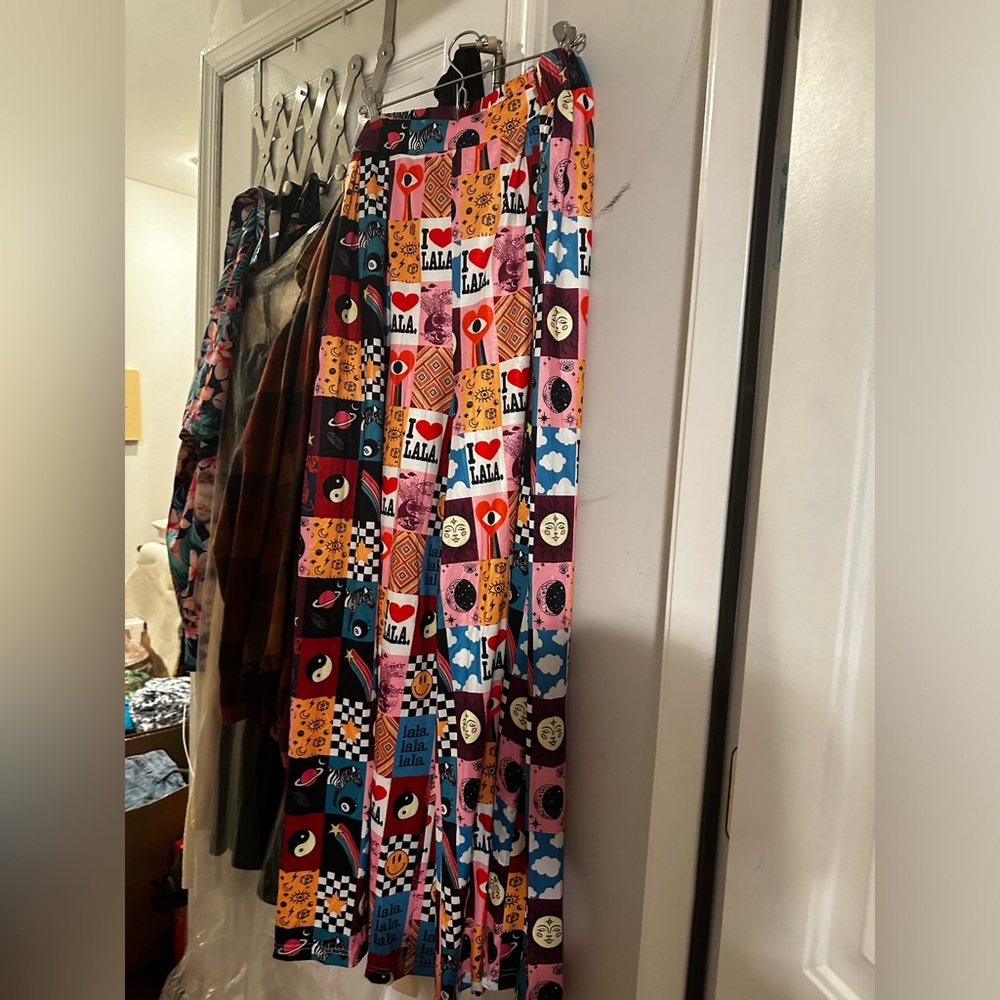 NWT - Dressed in Lala - Comfy + Chic Trousers in Lala World - XL